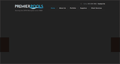 Desktop Screenshot of premierpoolsdfw.com